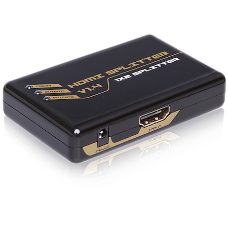 Quest Technology International HDMI 4K2K Splitter, V1.4 (10.2Gb) - 1X2 Splitter HDI-4412